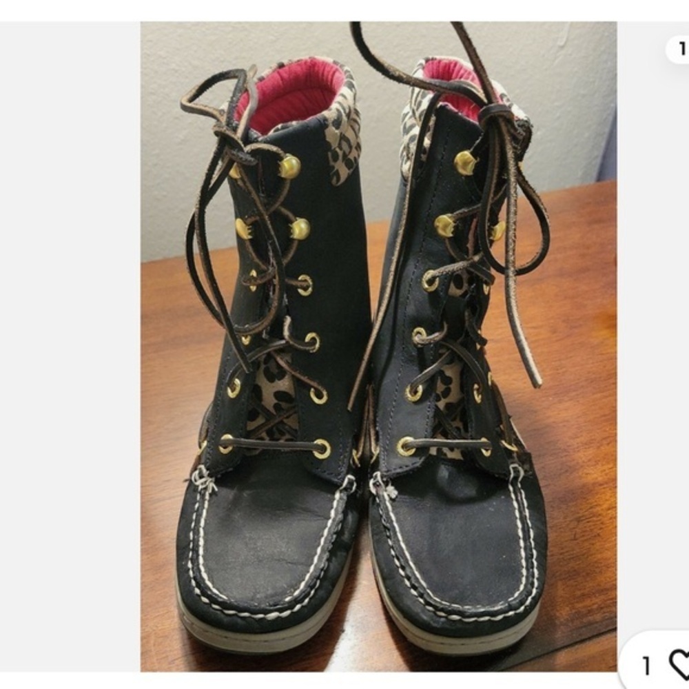 Sperry Hikerfish Boots Womens size 7.5